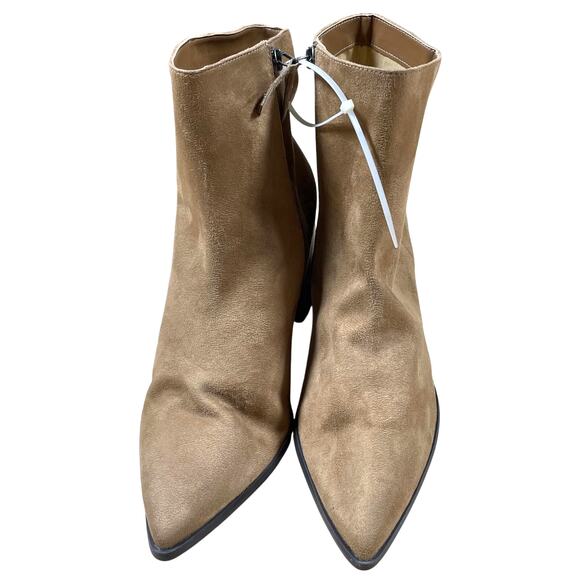 Linea Paolo Sadie Block Heel Bootie Light Tan Women's Size 13M New Without Box - Picture 3 of 8